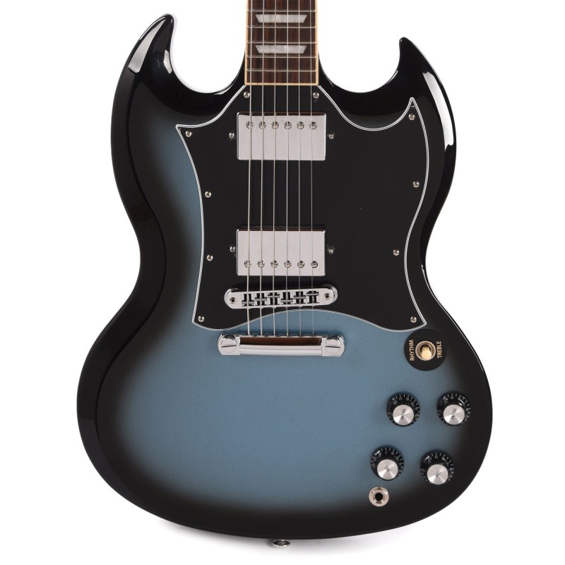 Gibson USA SGS00PKCH1 SG Standard Electric Guitar - Pelham Blue Burst