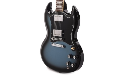 Gibson USA SGS00PKCH1 SG Standard Electric Guitar - Pelham Blue Burst