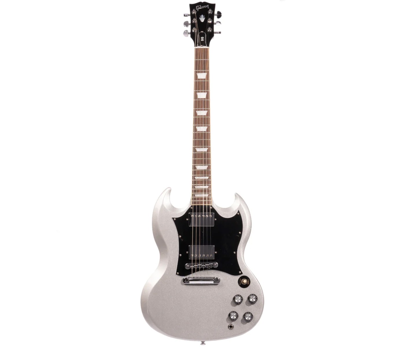 Gibson USA SGS00S1CH1 SG Standard Electric Guitar - Silver Mist