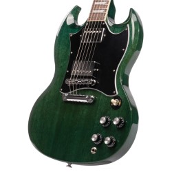 Gibson USA SGS00TLCH1 SG Standard Electric Guitar - Transparent Teal