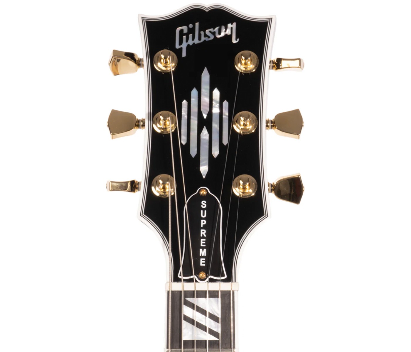 Gibson USA SGSU00E2GH1 SG Supreme Electric Guitar - Translucent Ebony