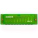 Hohner Diatonic Harmonica M1110G Translucent Harp C Beginner Series - Green