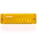 Hohner Diatonic Harmonica M1110Y Translucent Harp C Beginner Series - Yellow