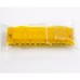 Hohner Diatonic Harmonica M1110Y Translucent Harp C Beginner Series - Yellow