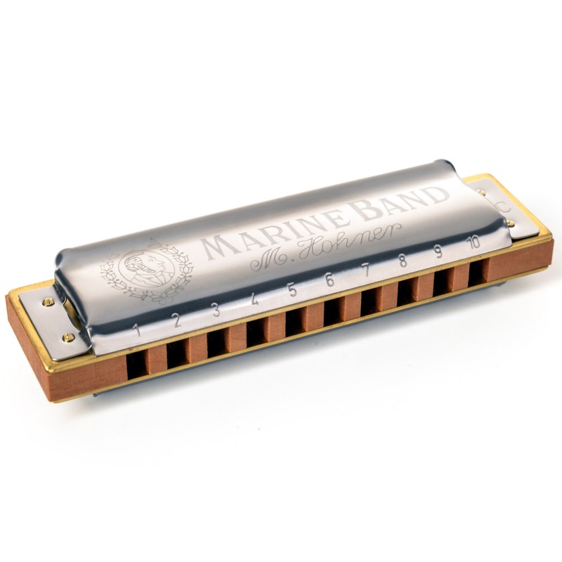 Hohner Diatonic Harmonica M1896066P Marine Band Series 1896 - Key of F Hohner Diatonic Harmonica M1896066P Marine Band Series 1896 - Key of F