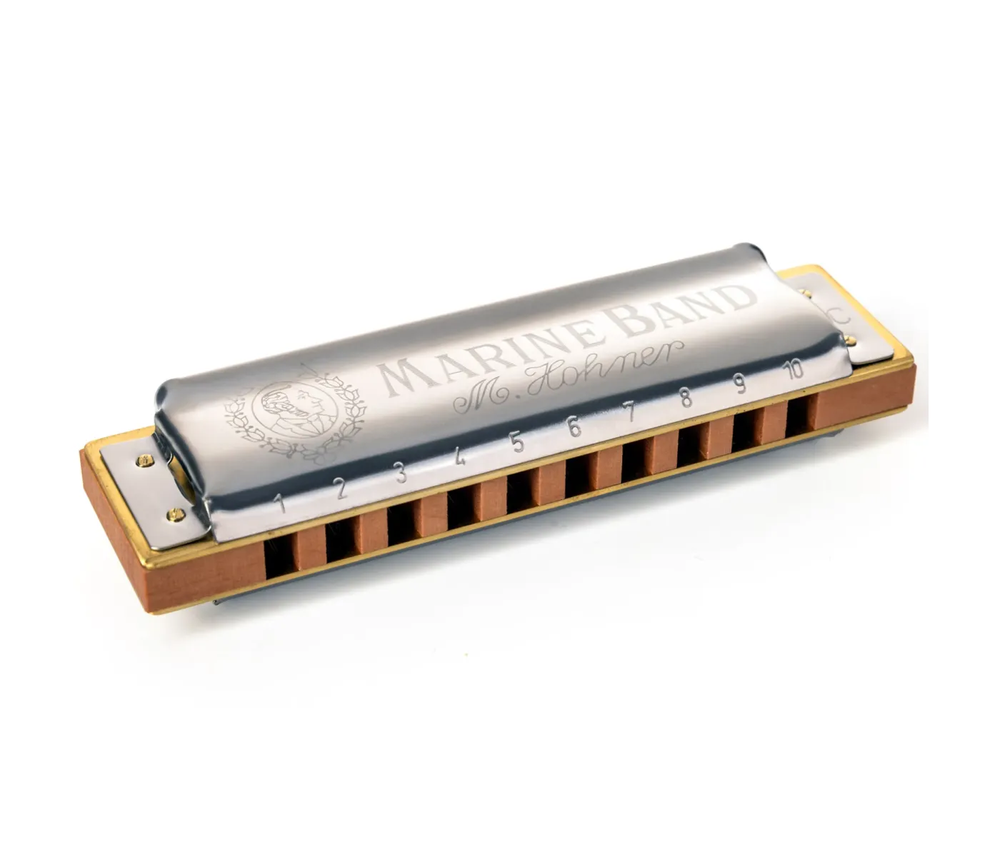 Hohner Diatonic Harmonica M189693P Marine Band Series 1896 - Key of C