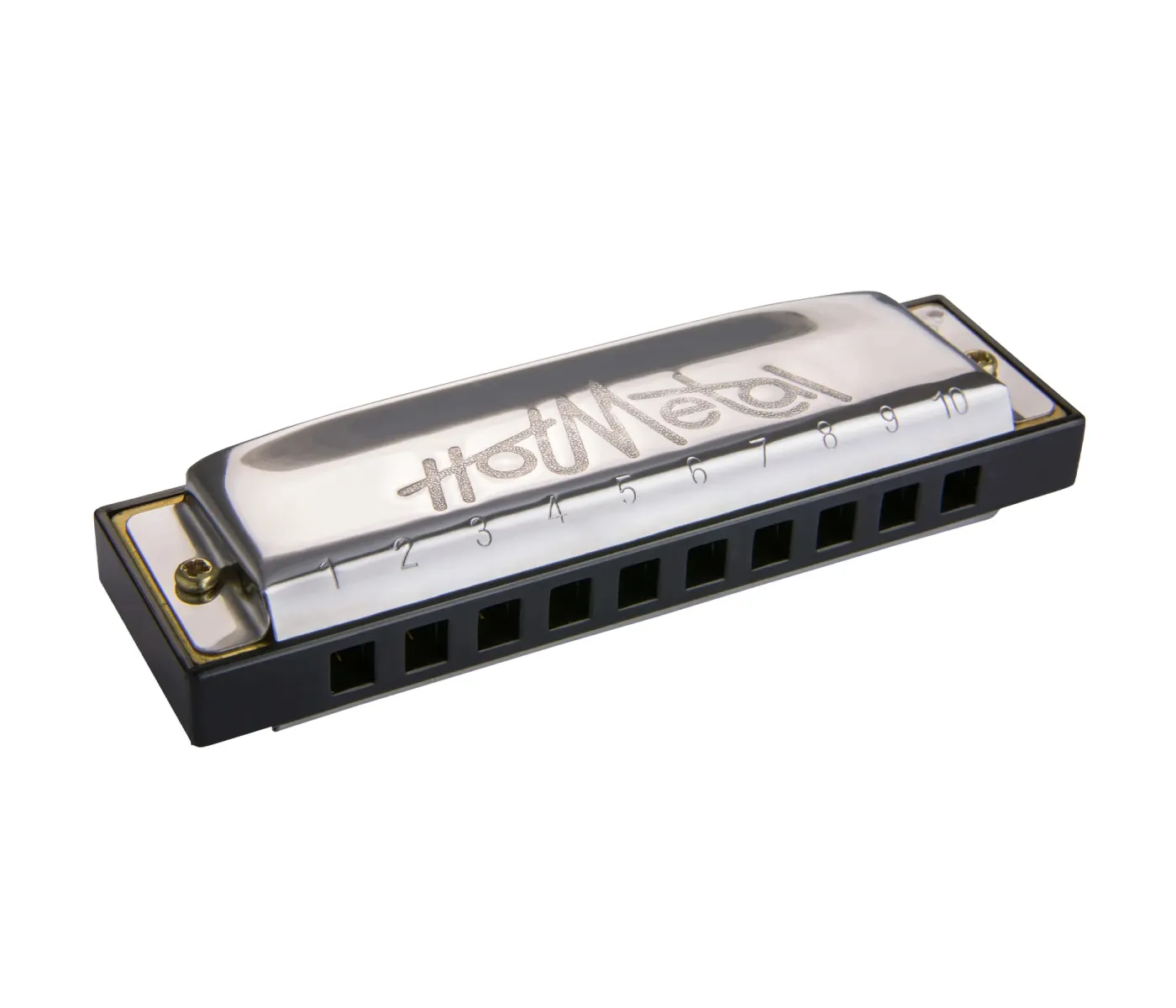 Hohner Diatonic Harmonica M75208X Hot Metal G - Enthusiast Series