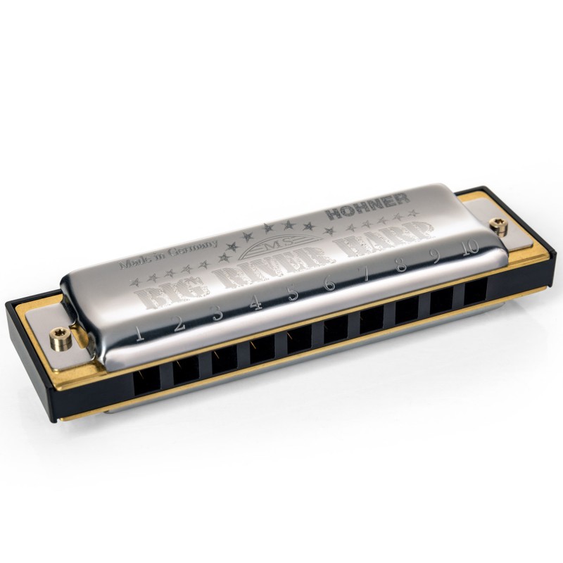 Hohner Diatonic Harmonica M590086P Blues River Harp Key of G - MS Series Hohner Diatonic Harmonica M590086P Blues River Harp Key of G - MS Series