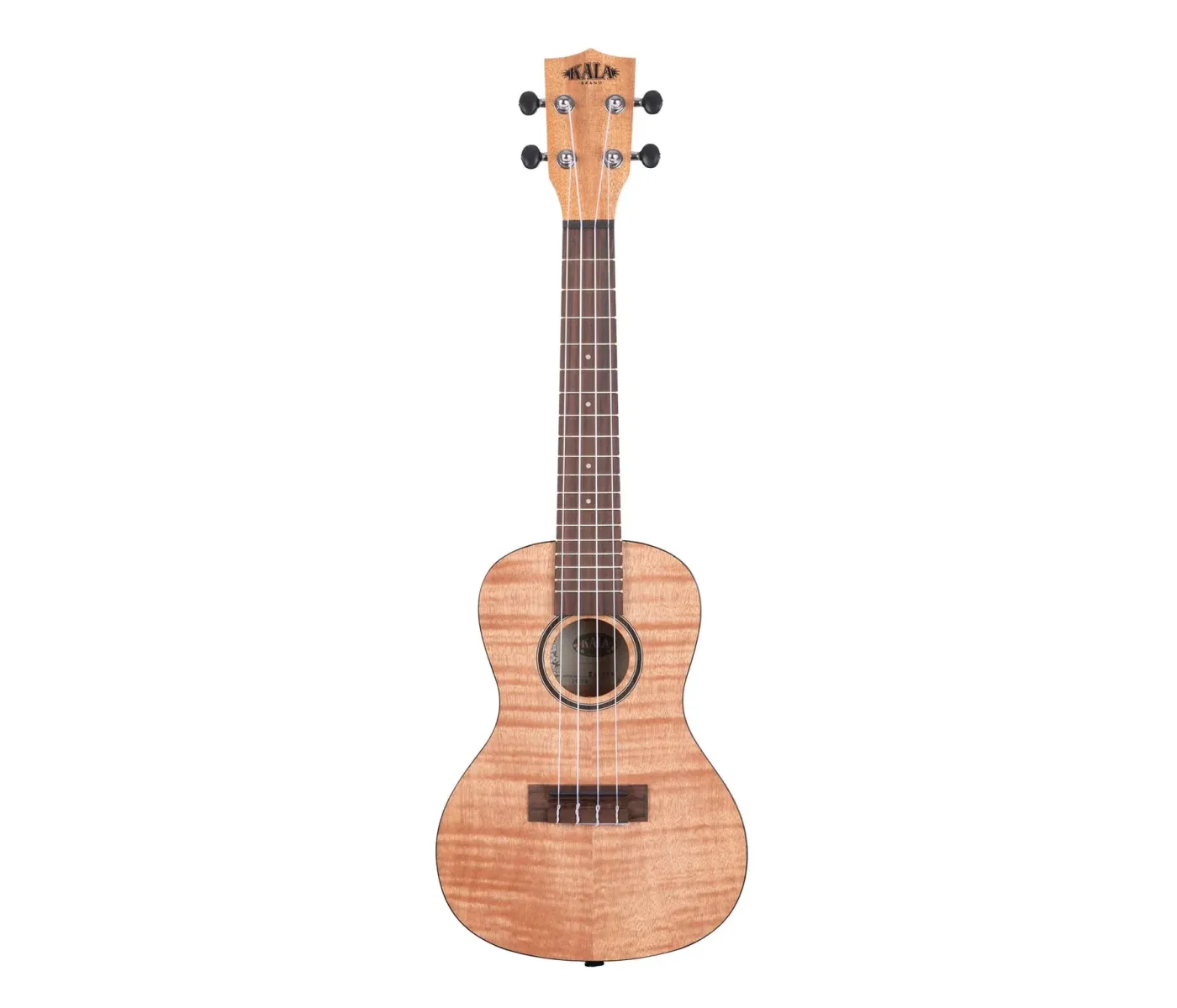 Kala Exotic Mahogany Series Concert Ukulele - Included Bag - Black