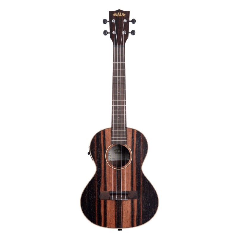 Kala Striped Ebony Series Semi Acoustic Tenor Ukulele