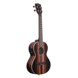 Kala Striped Ebony Series Semi Acoustic Tenor Ukulele