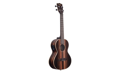 Kala Striped Ebony Series Semi Acoustic Tenor Ukulele