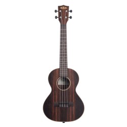 Kala Striped Ebony Series Tenor Ukulele - Included Bag