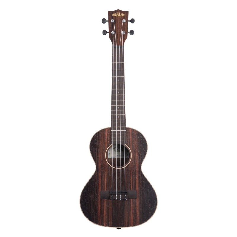 Kala Striped Ebony Series Tenor Ukulele - Included Bag