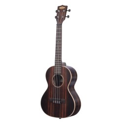 Kala Striped Ebony Series Tenor Ukulele - Included Bag