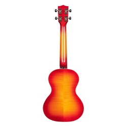 Kala Flame Maple Tenor Ukulele - Cherry Burst