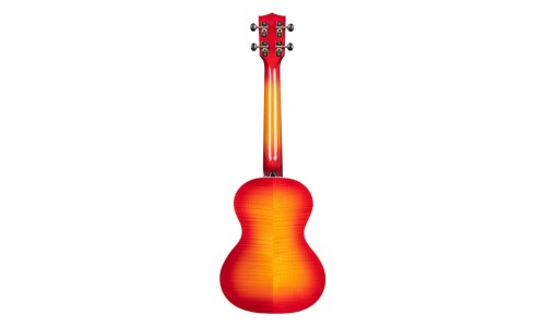 Kala Flame Maple Tenor Ukulele - Cherry Burst