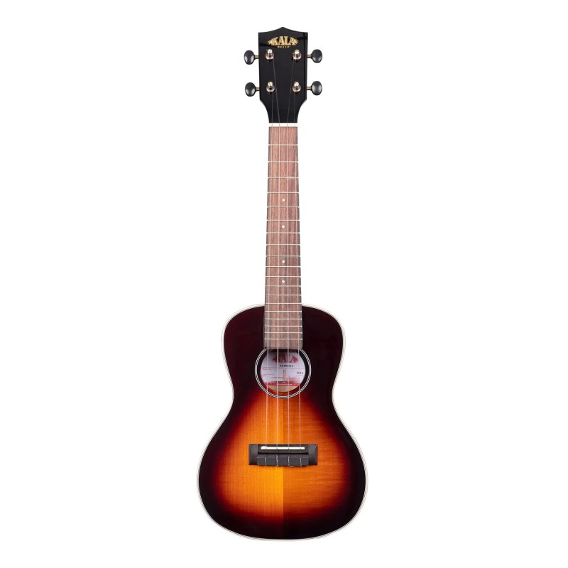 Kala Flame Maple Concert Ukulele - Tobacco Burst