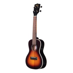 Kala Flame Maple Concert Ukulele - Tobacco Burst