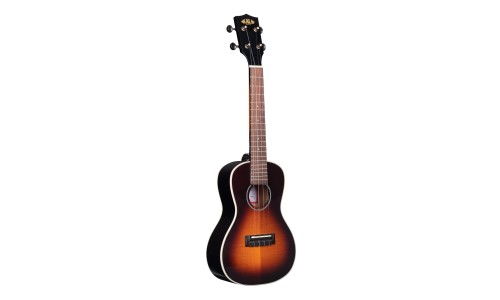 Kala Flame Maple Concert Ukulele - Tobacco Burst