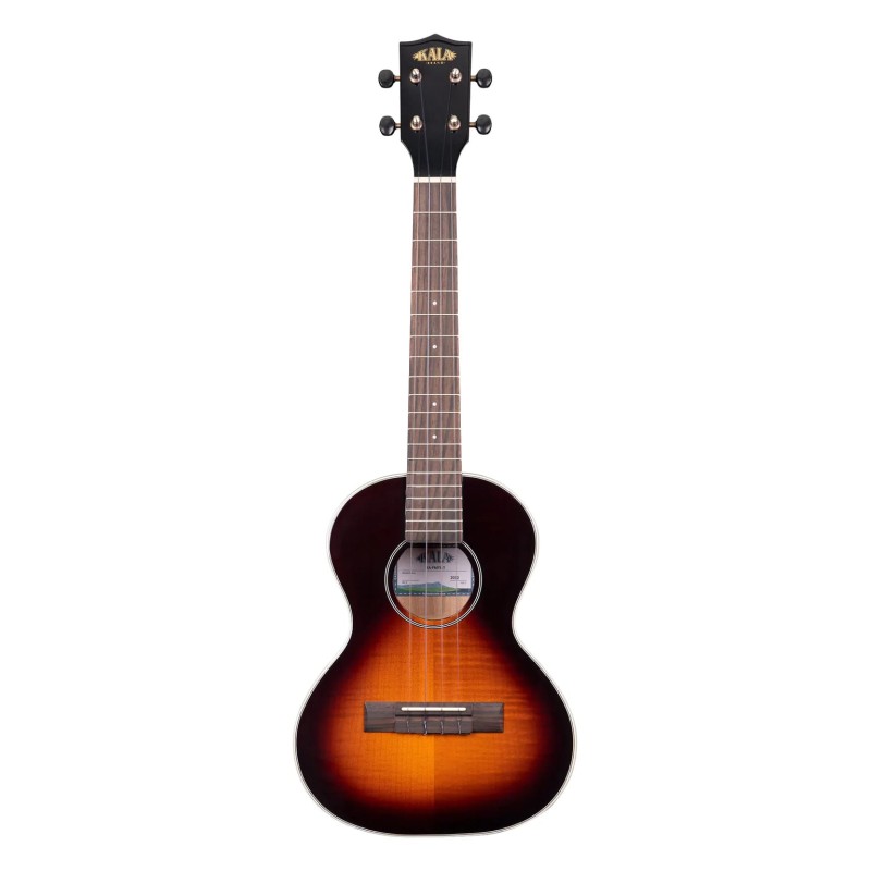 Kala Flame Maple Tenor Ukulele - Tobacco Burst