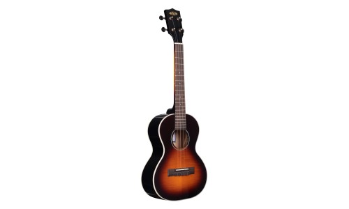 Kala Flame Maple Tenor Ukulele - Tobacco Burst