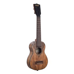 Kala Spalted Mango Series Long Neck Soprano Ukulele