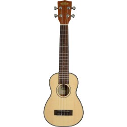 Kala Solid Spruce Mahogany Series Long Neck Soprano Ukulele