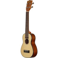 Kala Solid Spruce Mahogany Series Long Neck Soprano Ukulele