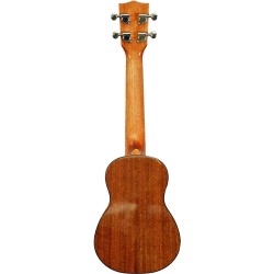 Kala Solid Spruce Mahogany Series Long Neck Soprano Ukulele