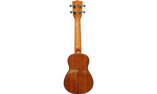 Kala Solid Spruce Mahogany Series Long Neck Soprano Ukulele