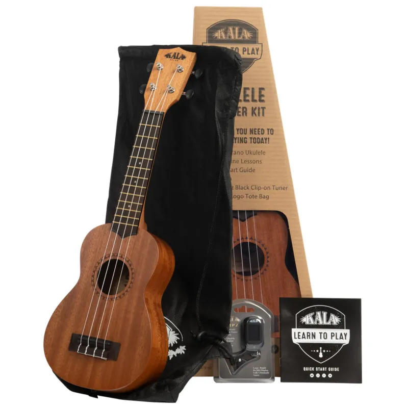 Kala Soprano Ukulele - Learn To Play Ukulele Starter Kit Kala Soprano Ukulele - Learn To Play Ukulele Starter Kit
