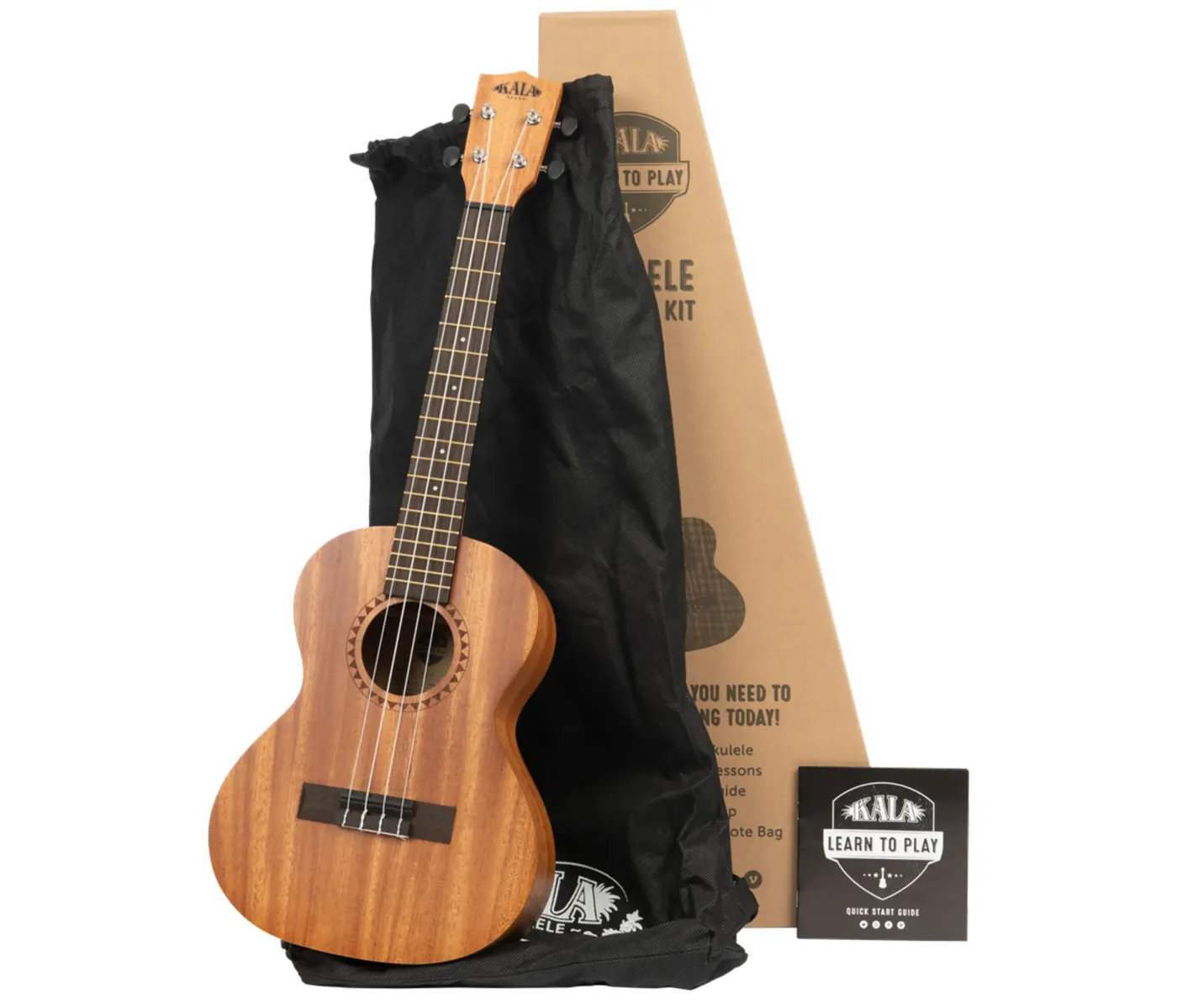 Kala Tenor Ukulele - Learn To Play Ukulele Starter Kit