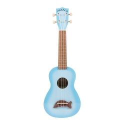 Makala Dolphin Series Soprano Ukulele - Light Blue Burst