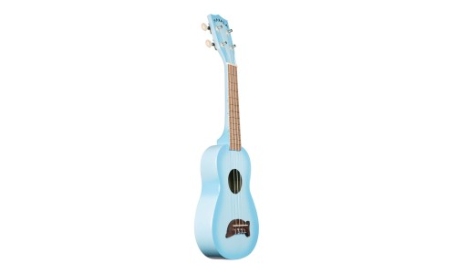 Makala Dolphin Series Soprano Ukulele - Light Blue Burst