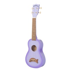 Makala Dolphin Series Soprano Ukulele - Purple Burst