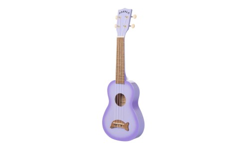 Makala Dolphin Series Soprano Ukulele - Purple Burst