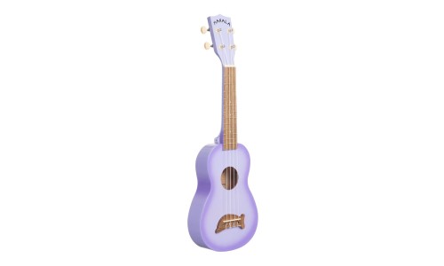 Makala Dolphin Series Soprano Ukulele - Purple Burst