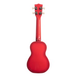 Makala Dolphin Series Soprano Ukulele - Red Burst