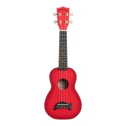 Makala Dolphin Series Soprano Ukulele - Red Burst