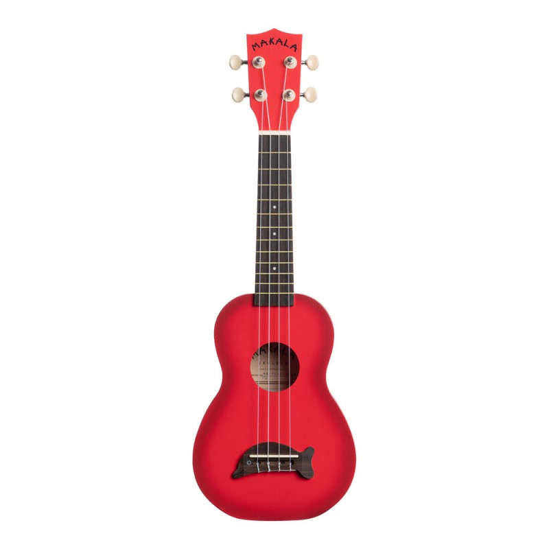 Makala Dolphin Series Soprano Ukulele - Red Burst