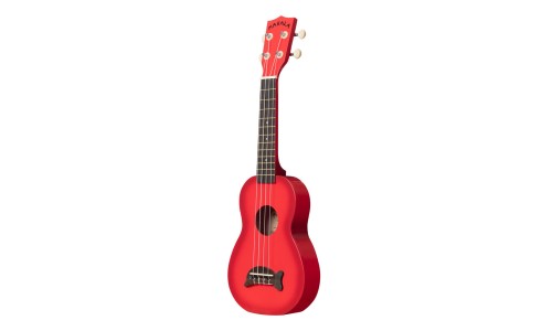 Makala Dolphin Series Soprano Ukulele - Red Burst