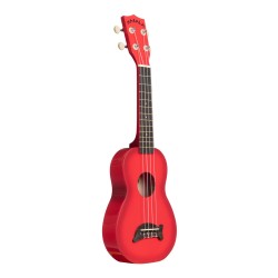 Makala Dolphin Series Soprano Ukulele - Red Burst