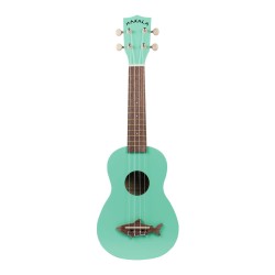 Makala Shark Series Soprano Ukulele - Surf Green