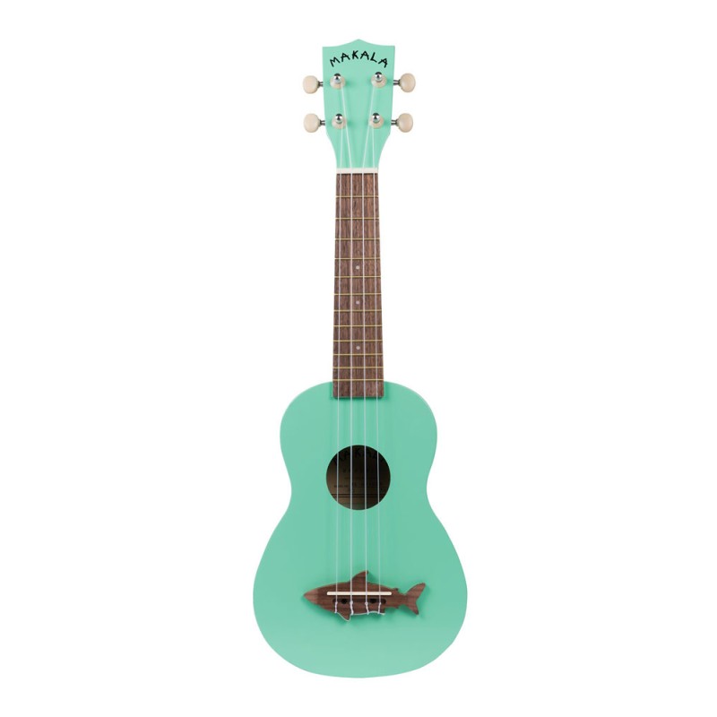 Makala Shark Series Soprano Ukulele - Surf Green