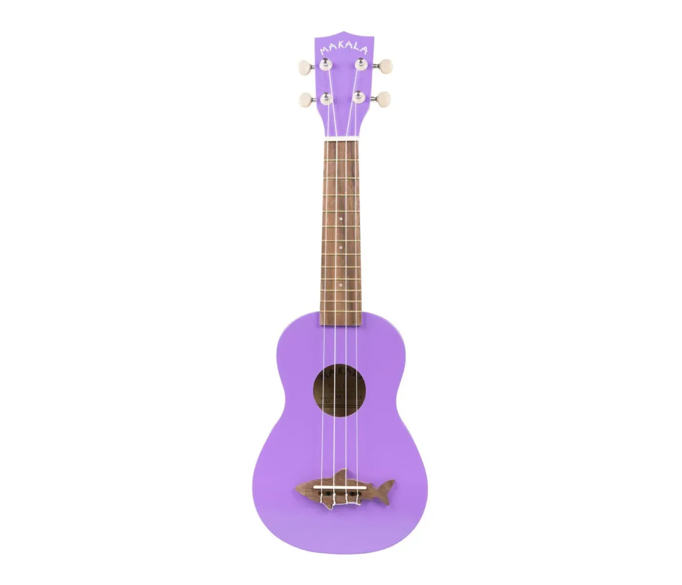 Makala Shark Series Soprano Ukulele - Sea Urchin Purple