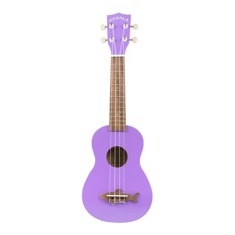 Makala Shark Series Soprano Ukulele - Sea Urchin Purple Makala Shark Series Soprano Ukulele - Sea Urchin Purple