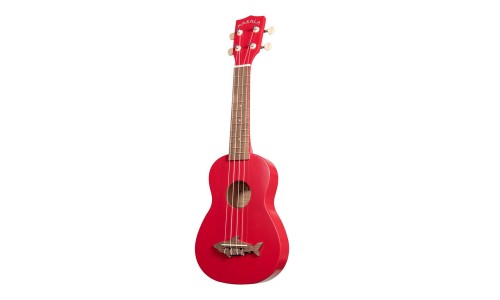 Makala Shark Series Soprano Ukulele - Red Sea