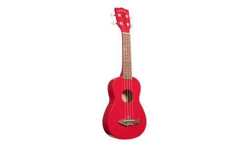 Makala Shark Series Soprano Ukulele - Red Sea