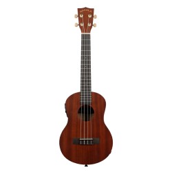 Makala Classic Series MK-T Tenor Acoustic Electric Ukulele - With Equalizer - Included Bag - Brown